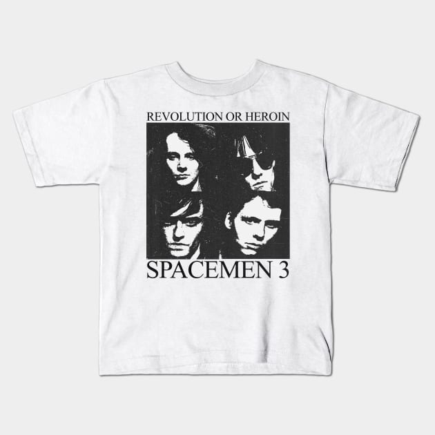 spacemen 3 // fanart Kids T-Shirt by psninetynine